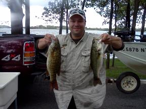 Dave DeHondt 2nd place on Lake Ponemah 2012